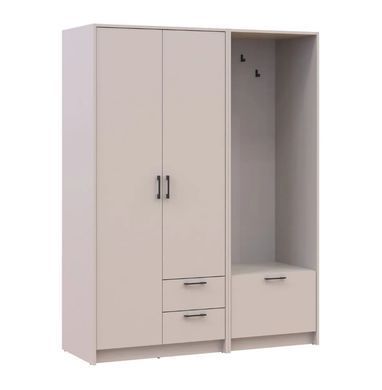 Шафа для одягу Doros Ронді з вішалкою Кашемір (DRS-012208)