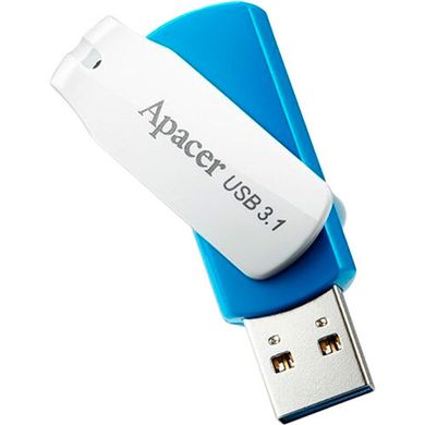 Флеш-драйв ApAcer 64GB USB 3.1 AH357 Blue/White (AP64GAH357U-1)