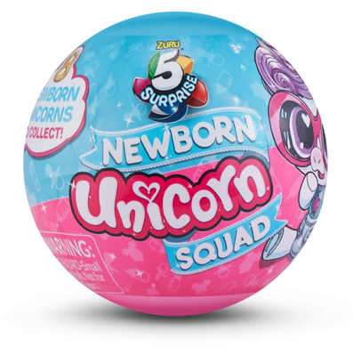Ігровий набір Zuru Mini Brands Baby Unicorn фігурки-сюрприз у шарі 5 шт. в асортименті