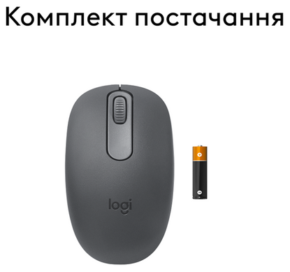 Мышь Logitech M196 Graphite, Bluetooth (910-007459)