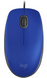 Мышь LogITech M110 Silent USB Blue/Black фото 1