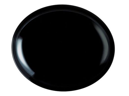 Блюдо Luminarc FRIENDS TIME BLACK /30 см д/стейка (N2177)