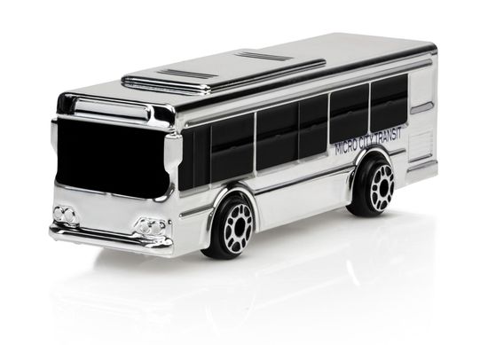 Іграшковий набір Micro Machines Срібний - Автобусні перегони (3 шт.)