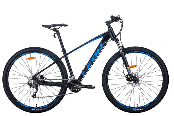 Велосипед 29" Leon TN-70 2021 (чорно-синій (м))