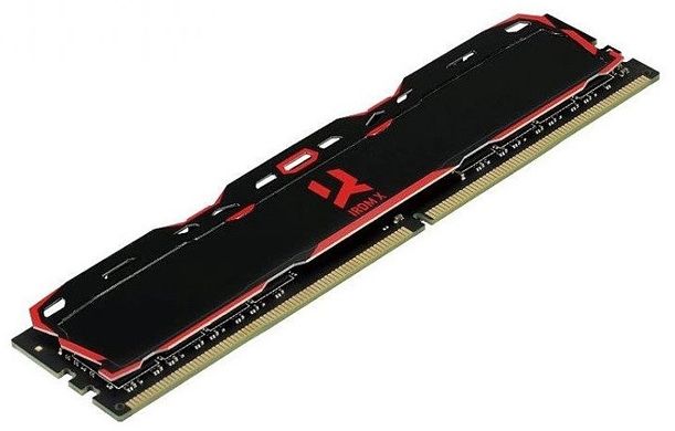 Оперативний запам'ятовувальний пристрій Goodram DDR4 16Gb 2666Mhz 16-18-18 IRDM X 1024x8 Чорний