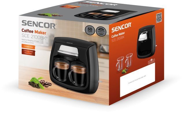 Кофеварка Sencor SCE 2100BK