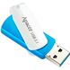 Флеш-драйв ApAcer 64GB USB 3.1 AH357 Blue/White (AP64GAH357U-1) фото 2
