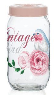Банка Herevin Vintage Birds 1 л (171541-050)