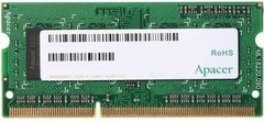 Оперативна пам'ять So-Dimm ApAcer DDR3 4GB 1600MHz (DS.04G2K.KAM)