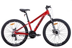 Велосипед 26" Leon SUPER JUNIOR 2021 (красный)