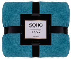 Плед флісовий Soho 200x230 см, Pattern Blue