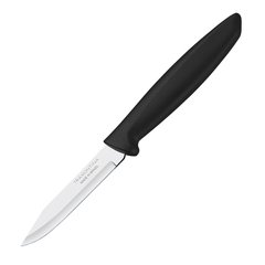 Ніж Tramontina PLENUS black нож д/овощей 76мм -12 шт коробка (23420/003)