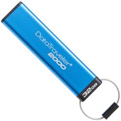 USB флэш-драйв Kingston 32GB USB 3.0 DT 2000 Metal Security