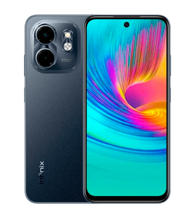 Смартфон INFINIX SMART 9 4/128GB Dual Sim Metallic Black