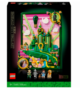 Конструктор LEGO Wicked Изумрудный город настенный арт
