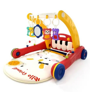 Игрушка Bibi-inn Ходунки с игровым ковриком 2 в 1 в ассортименте