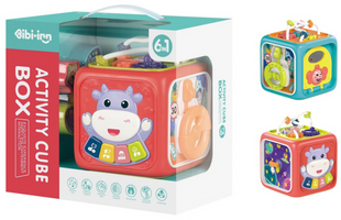 Игрушка Bibi-inn Активити куб 6в1 музыкальный