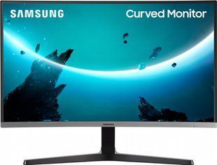 Монитор 27" Samsung Curved C27R500 Dark Silver (LC27R500FHIXCI)
