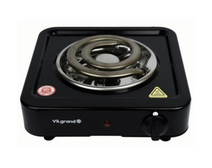 Электроплита ViLgrand VHP161D BLACK