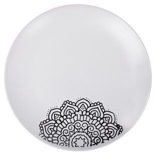 Тарелка Limited Edition KORA 25 см/обед./белая (JH5277S-2)