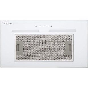 Витяжка Interline SWAY WH A/60 GL/S