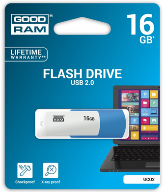 Flash Drive GoodRam Colour 16GB (UCO2-0160MXR11) Mix