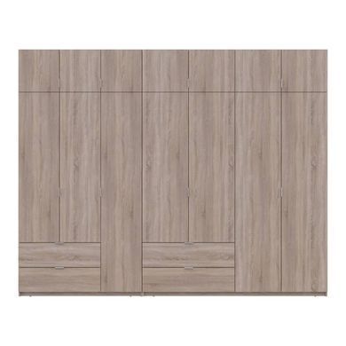 Шафа для одягу Doros Лукас Дуб сонома 3+4 ДСП 300х50х240 DRS-011708 (42005131)