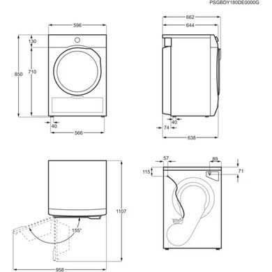 Сушильная машина Electrolux EW8D595MUC