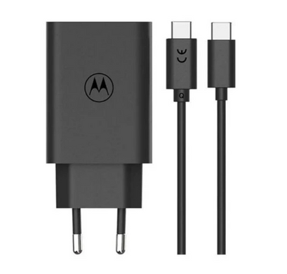 Зарядное устройство для MOTOROLA 68W USB-С + кабель 1m (PG38C06281) черный