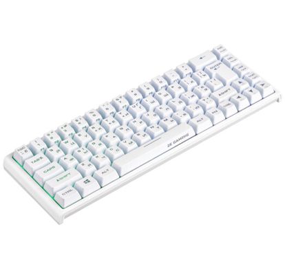 Клавіатура 2E GAMING KG360 RGB 68key WL White UKR