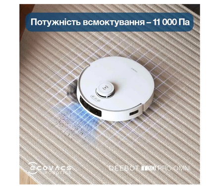 Робот-пилосос Ecovacs Deebot T30C White
