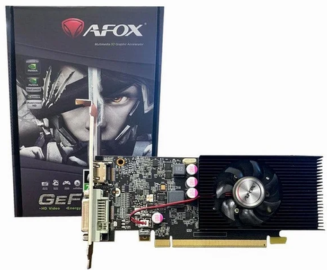 Видеокарта Afox 2Gb DDR5 64Bit AF1030-2048D5L7 DVI HDMI LP Single Fan