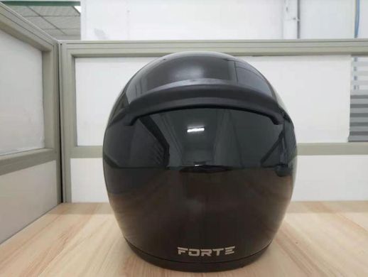 Мотошлем черный, модель Forte 902, размер L