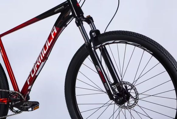 Велосипед AL 29" Formula ZEPHYR 1.0 HDD рама-19" чорно-червоний 2026