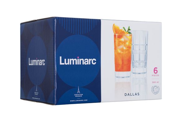 Набір склянок Luminarc Даллас
