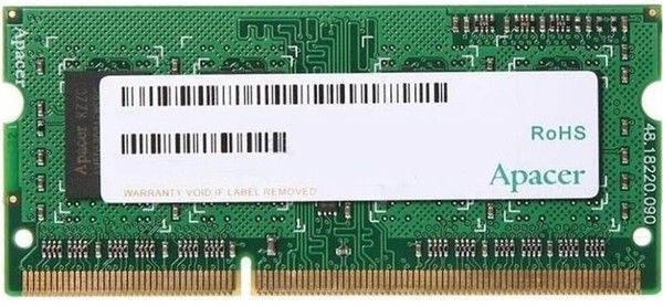 Оперативная память So-Dimm ApAcer DDR3 4GB 1600MHz (DS.04G2K.KAM)