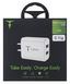 мережева зарядка T-Phox Pocket 2.1A Dual USB (Білий) фото 6
