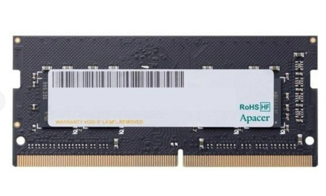 Оперативна пам'ять Apacer 8 GB SO-DIMM DDR4 2666 MHz