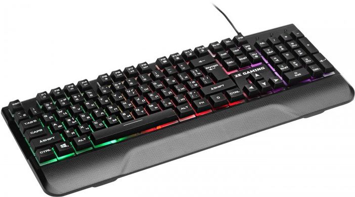 Клавіатура дротова 2E Gaming KG310 LED USB Black