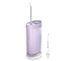 Іригатор Philips портативний Sonicare Compact Flosser 1000, чаша 200 мл, складний, фіолетовий фото 2
