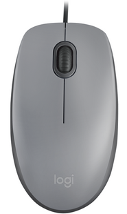 Миша LogITech M110 Silent USB Grey/Black