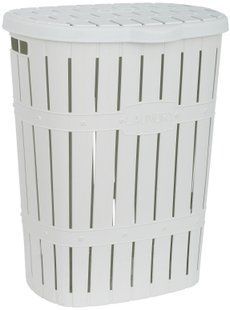 Корзина для білизни Violet House 1014-1 Бамбу WHITE 60 л (1014-1 Бамбу W 60 л)