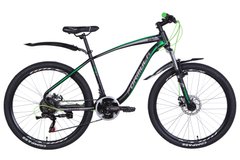 Велосипед 26" Formula KOZAK 2021 (чорно-сірий з зеленим (м))