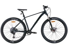 Велосипед 29" Leon TN-50 AM Hydraulic lock out HDD 2022 (сірий із чорним (м))