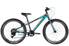 Велосипед 24" Discovery Qube Vbr 2022 (сіро-бірюзовий (м))