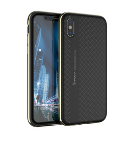 Чохол iPaky TPU iPhone X Gold