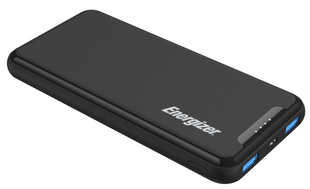 Портативное зарядное устройство Energizer UE10052PQ-10000 mAh Li-pol+TYPE-C (Black)