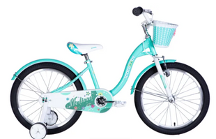 Велосипед ST 20" SPACE KID MELISSA BH рама-11,5" зелений з кошиком Pl з крилом St 2024