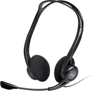 Наушники LogITech PC Headset 960 USB (981-000100)