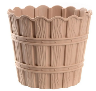 Цветочный горшок Violet House с дренажем 1.2 л (1054 BAMBOO CAPPUCCINO 1.2 л.)